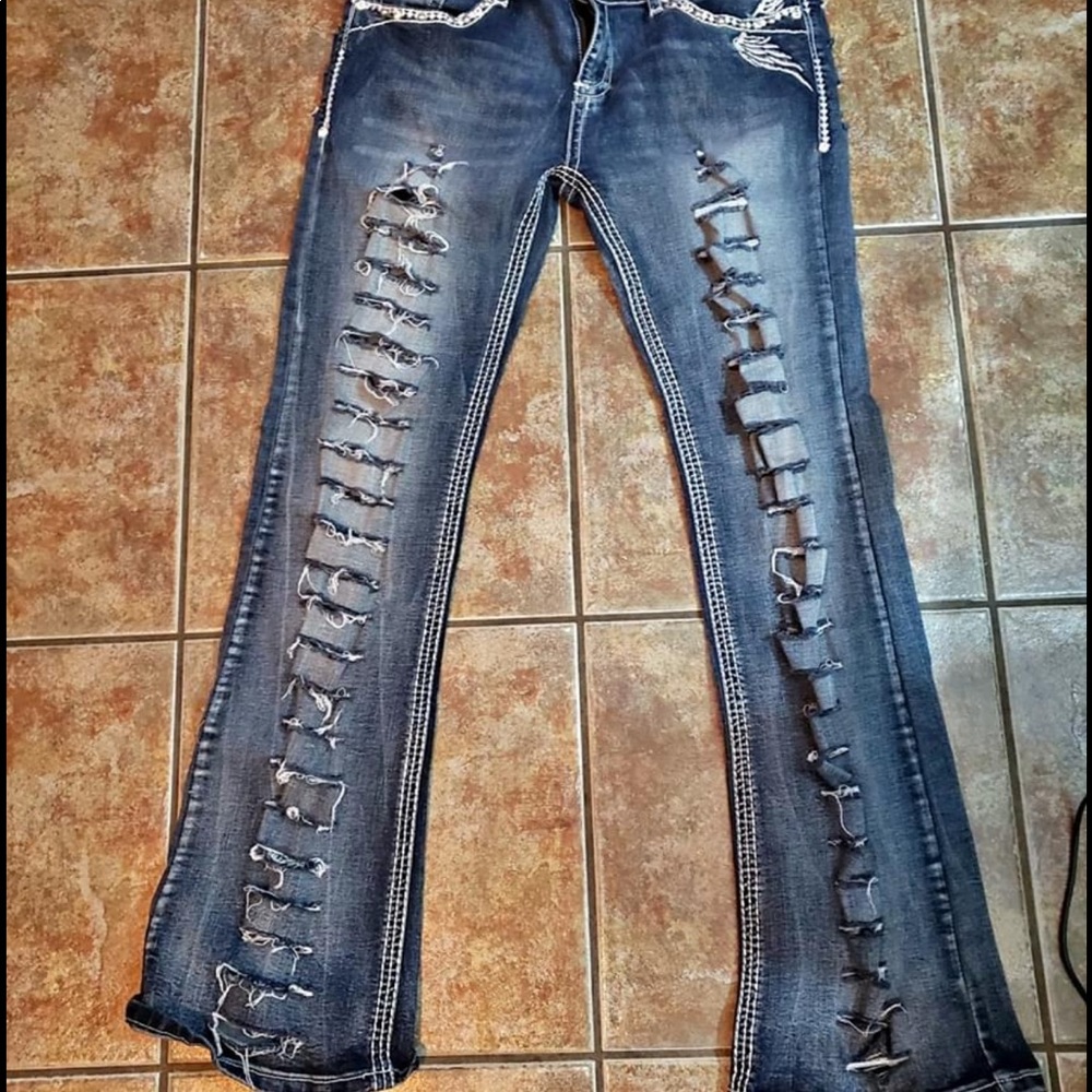 Plantnium plus jeans new